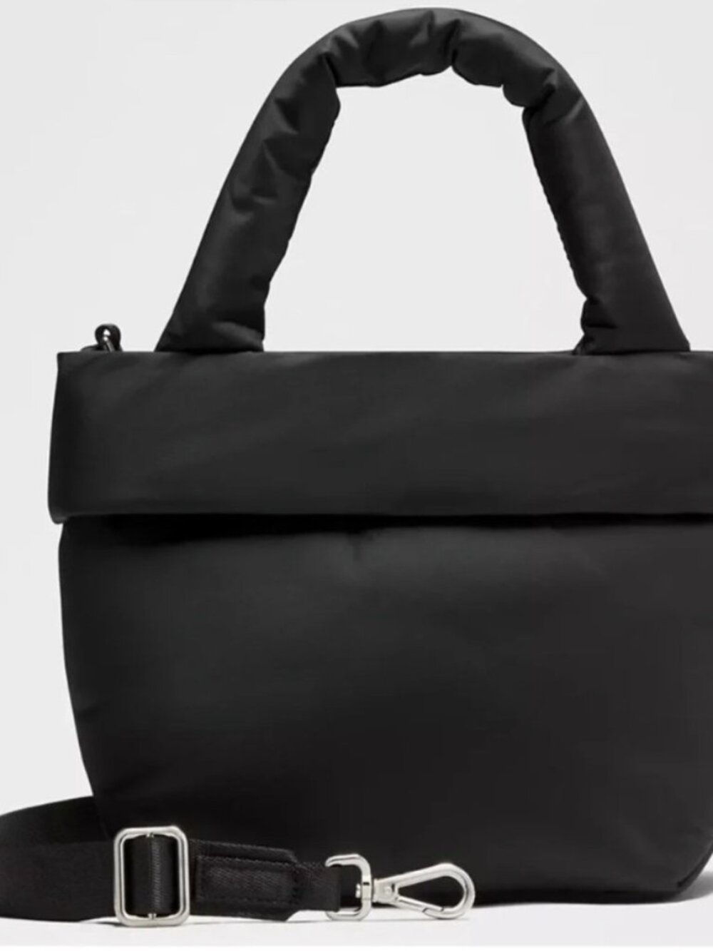 NEW 🖤 Lululemon On My Level Tote Bag Small 3L Puffy Puffer Black